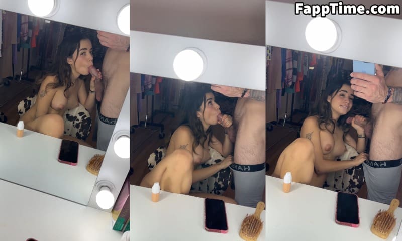 Jameliz Mirror Blowjob