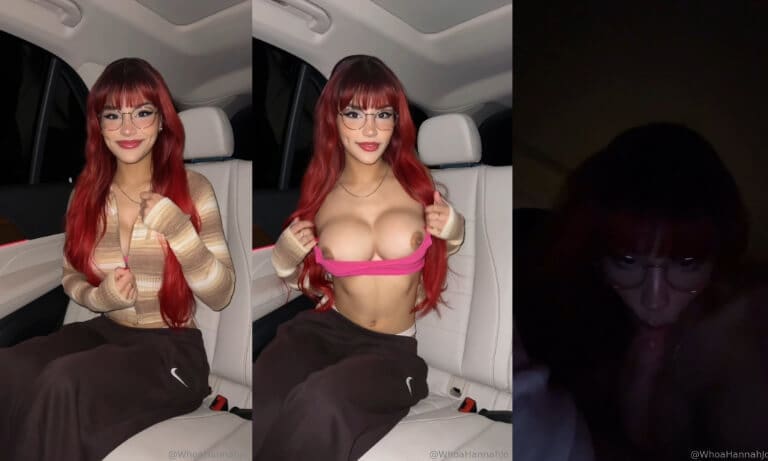 Hannah Jo Car Blowjob