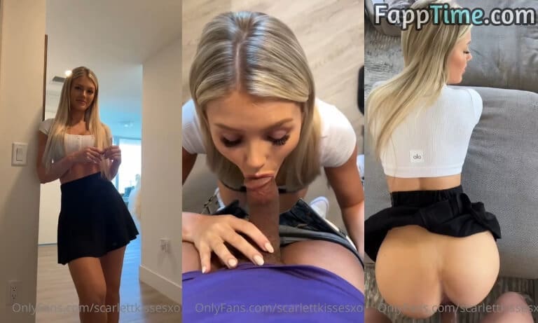 ScarlettKissesXO FedEx Sextape