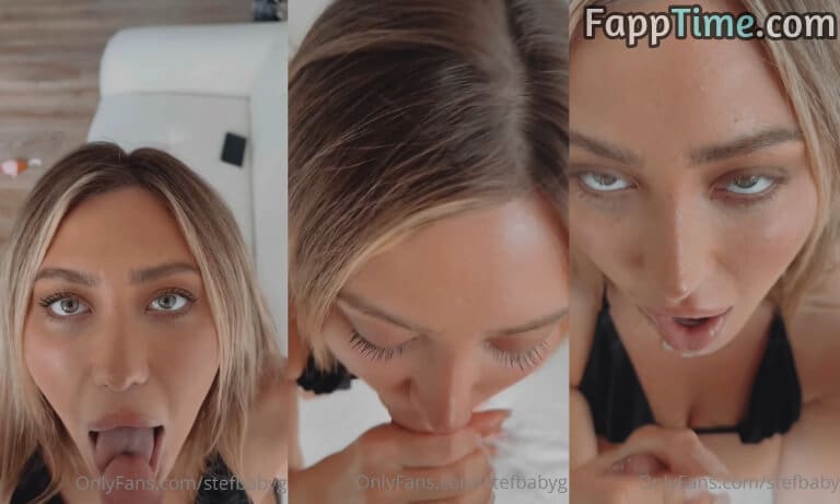 Stefanie Knight Christmas Blowjob